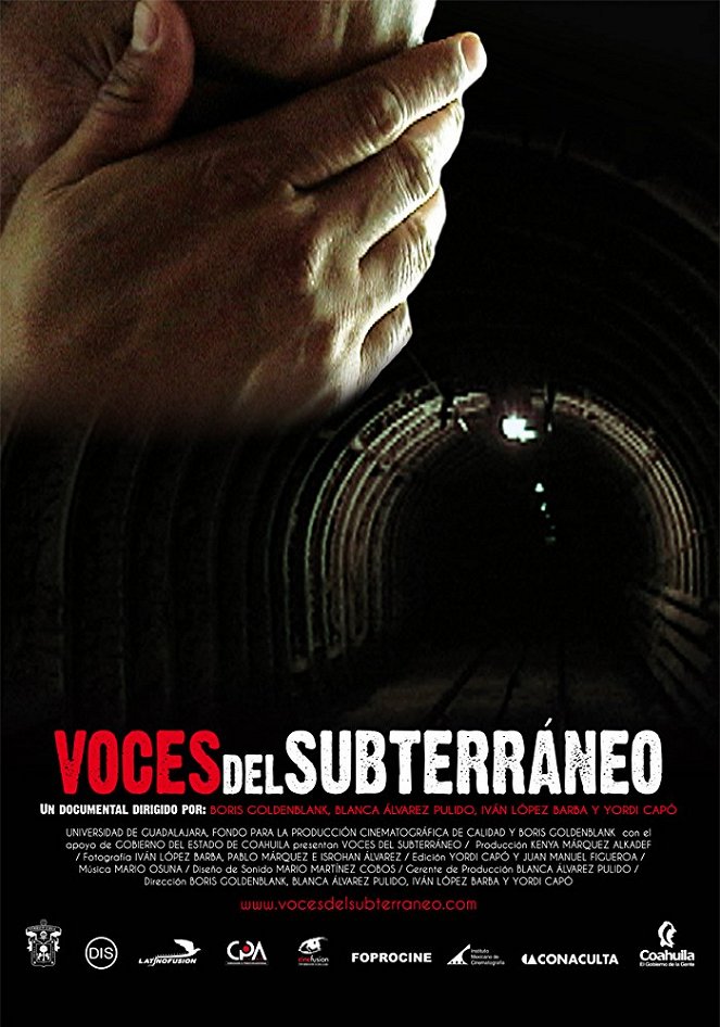 Voces del subterráneo - Plakate