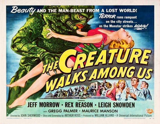 The Creature Walks Among Us - Plakátok