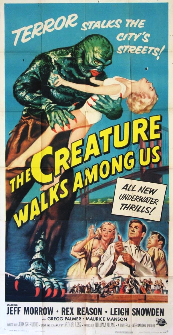 The Creature Walks Among Us - Cartazes