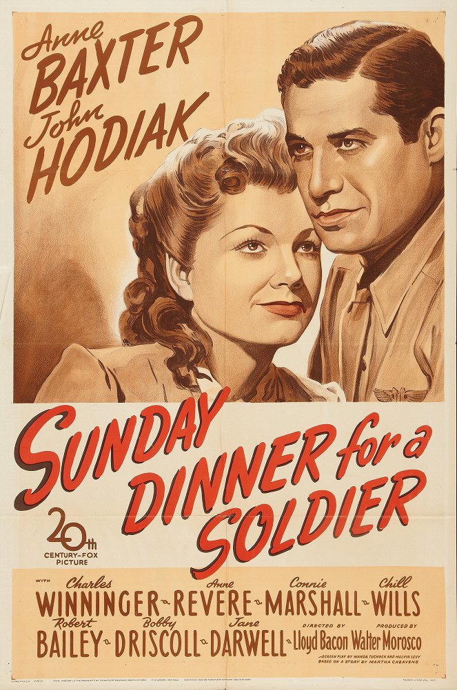 Sunday Dinner for a Soldier - Affiches
