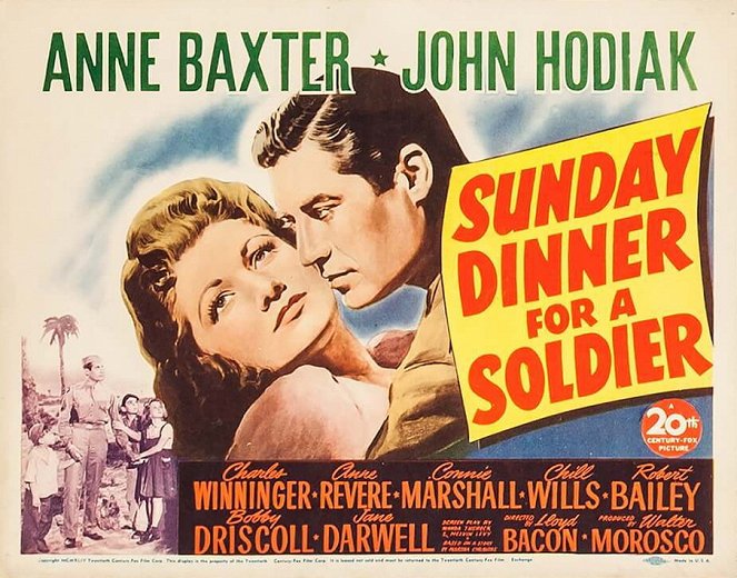 Sunday Dinner for a Soldier - Carteles