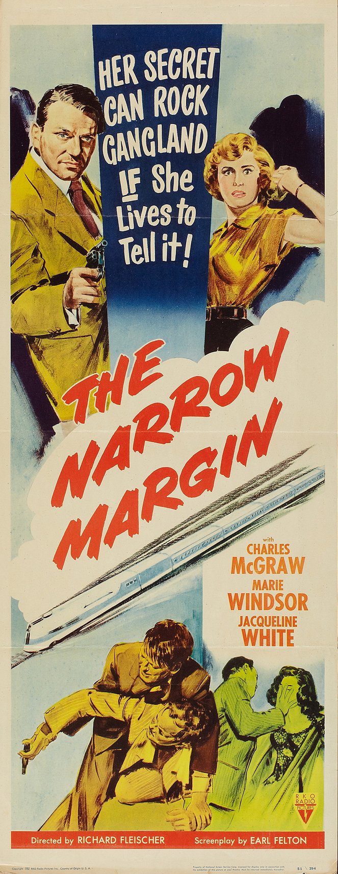 The Narrow Margin - Posters