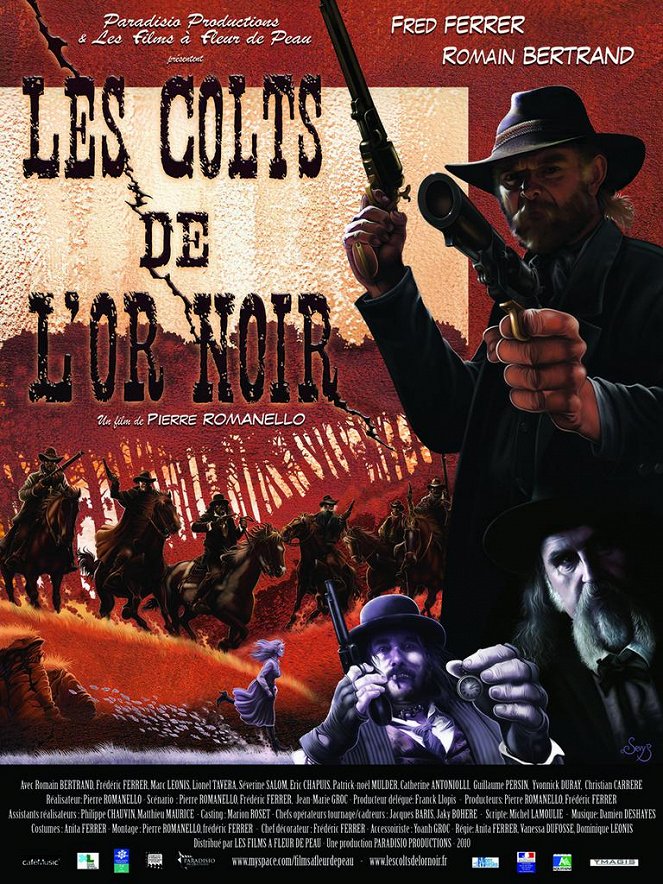 Les Colts de l'or noir - Plagáty