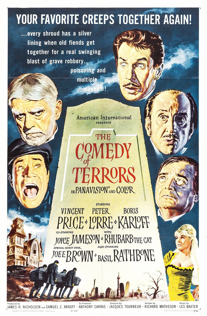 The Comedy of Terrors - Julisteet