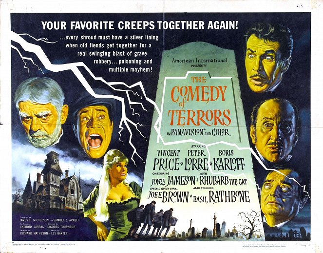 The Comedy of Terrors - Posters