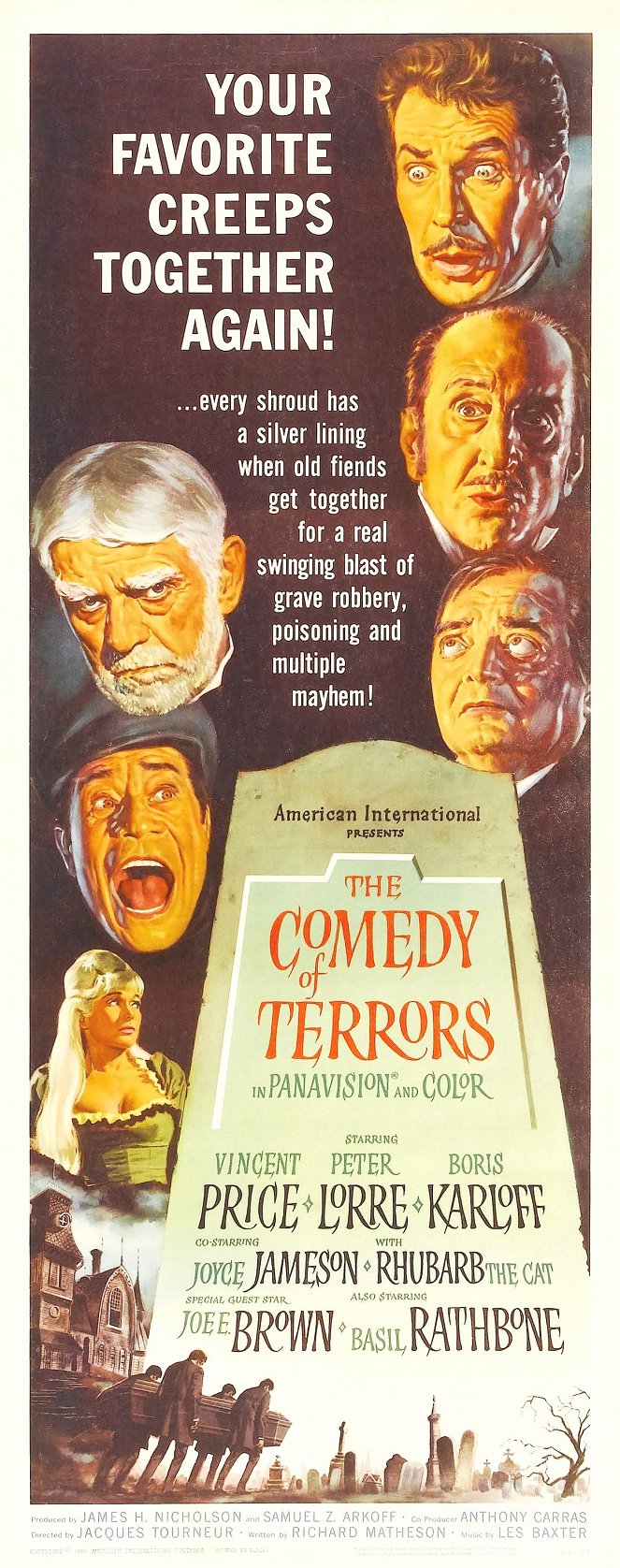 The Comedy of Terrors - Julisteet