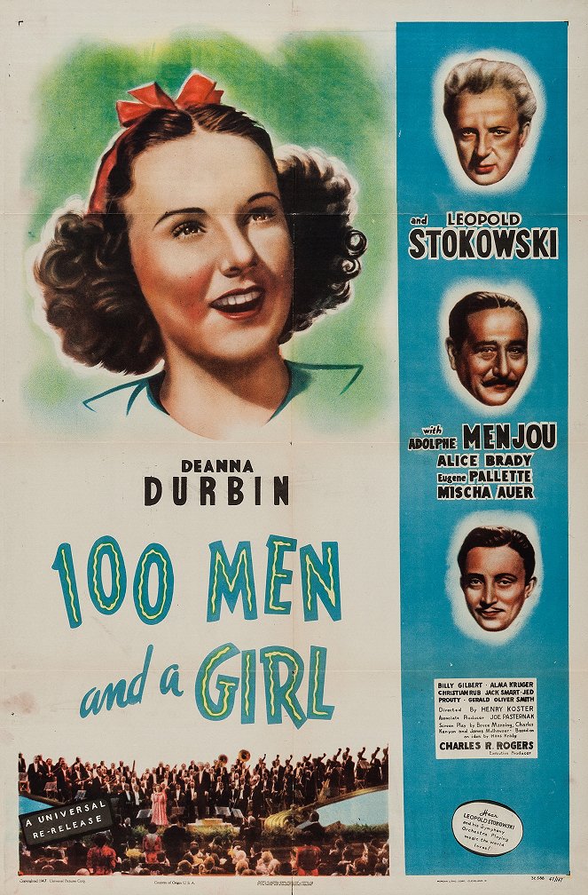One Hundred Men and a Girl - Plakátok