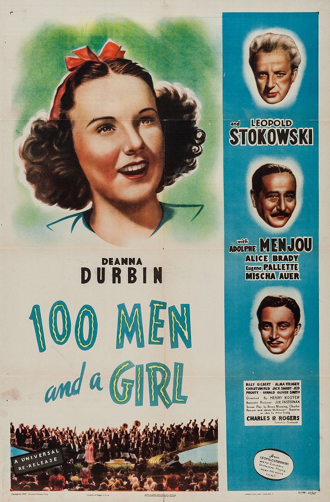 One Hundred Men and a Girl - Affiches