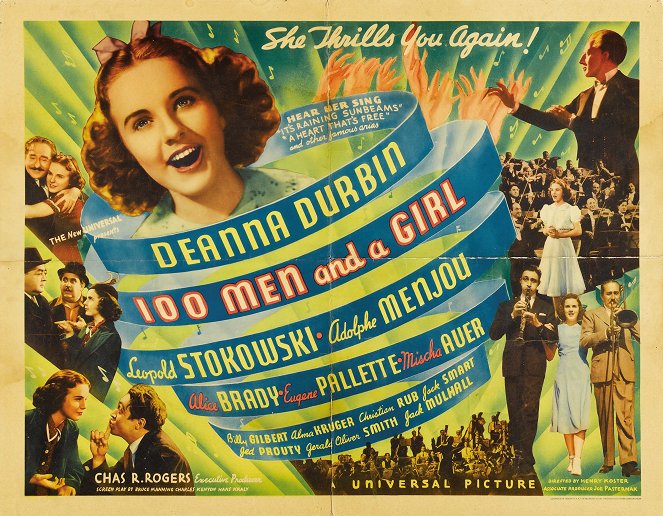 One Hundred Men and a Girl - Affiches