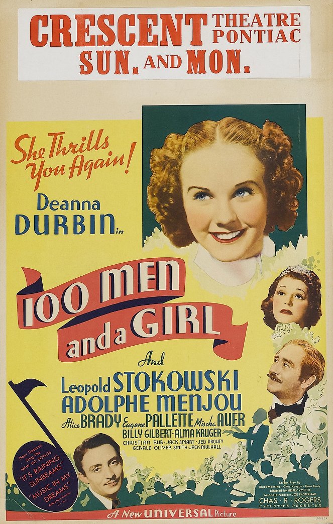 One Hundred Men and a Girl - Affiches