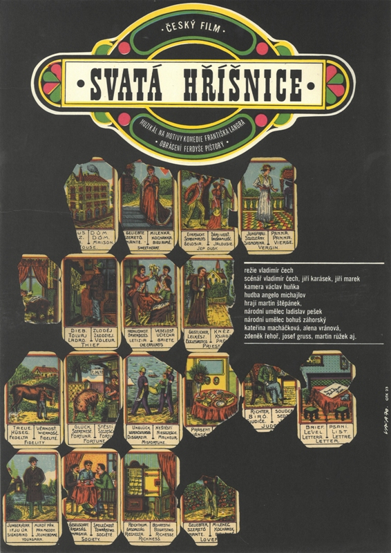 Svatá hříšnice - Affiches