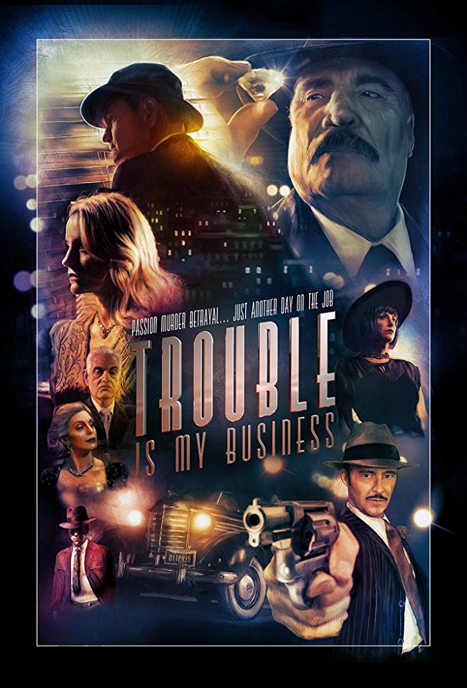 Trouble Is My Business - Posters