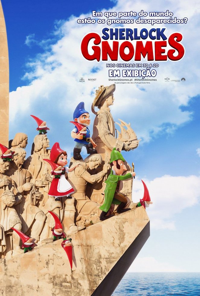 Sherlock Gnomes - Cartazes