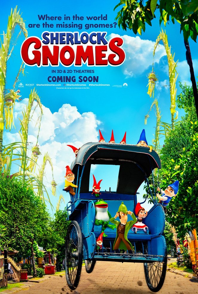 Sherlock Gnomes - Cartazes