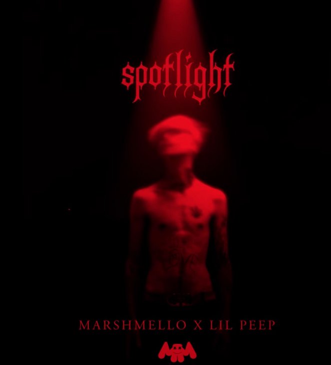 Marshmello feat. Lil Peep - Spotlight - Carteles