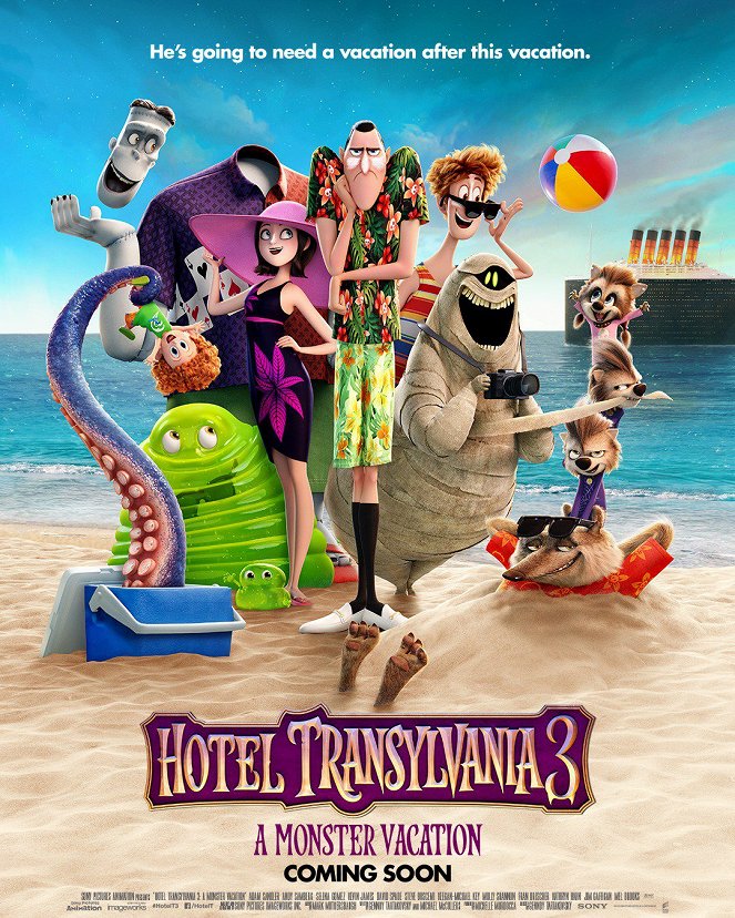 Hotel Transilvania 3 - Carteles