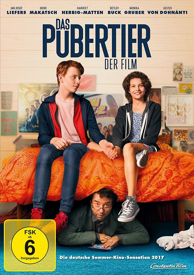 A pubertás - Plakátok