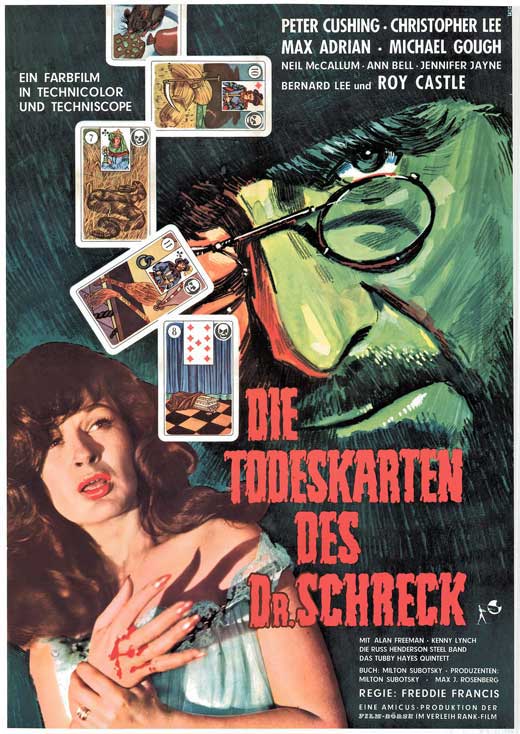 Die Todeskarten des Dr. Schreck - Plakate