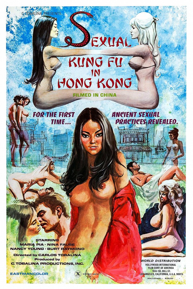 Sexual Kung Fu in Hong Kong - Affiches