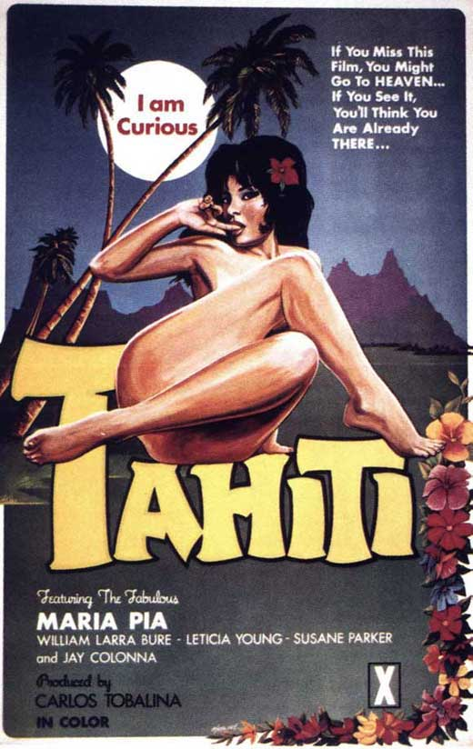I Am Curious Tahiti - Carteles