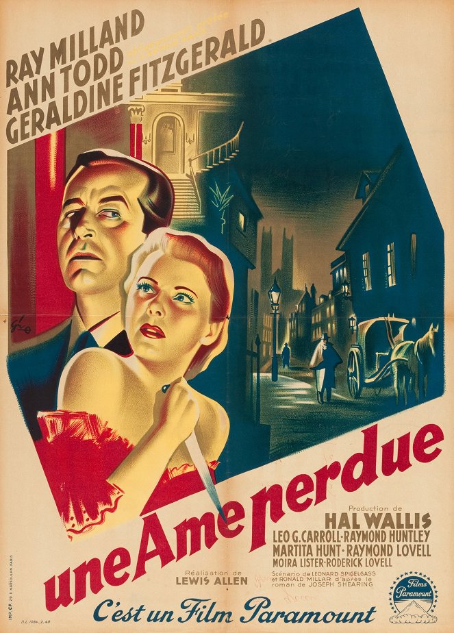 Une âme perdue - Affiches