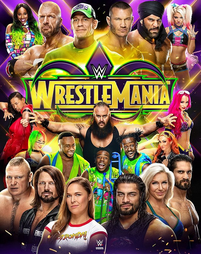 WrestleMania 34 - Plakate