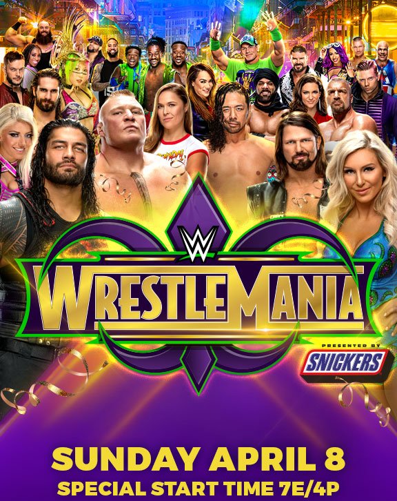 WrestleMania 34 - Julisteet