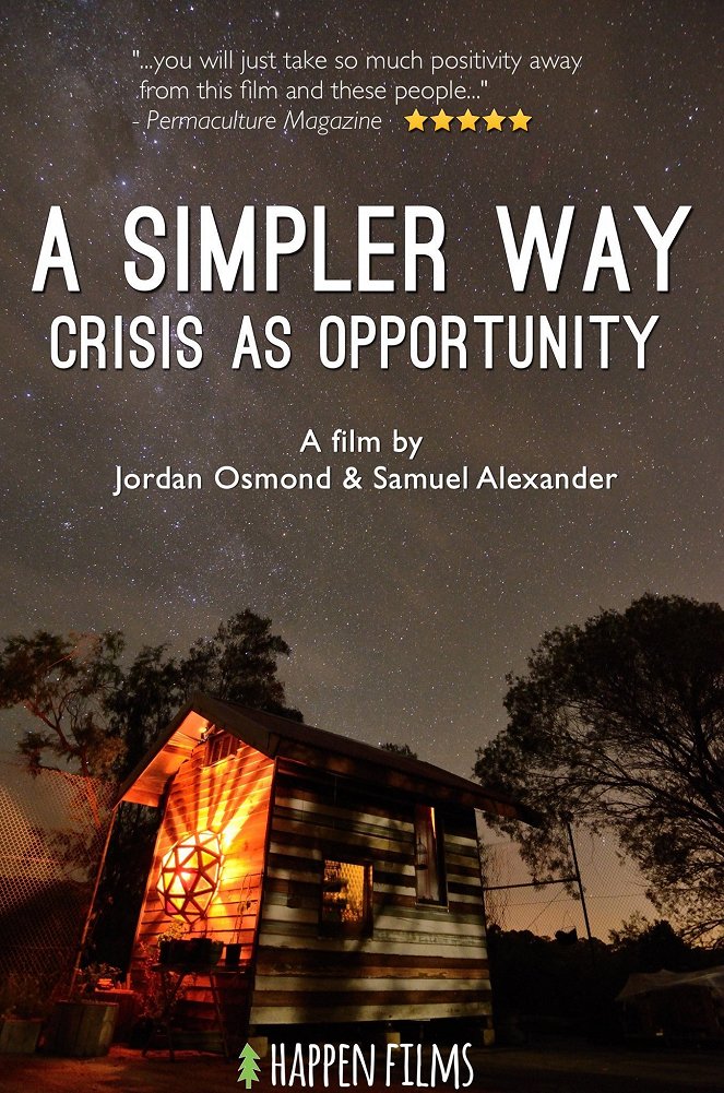 A Simpler Way: Crisis as Opportunity - Plakátok