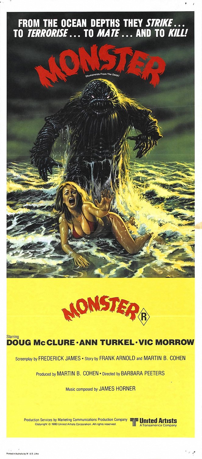 Monster (Humanoids from the Deep) - Posters