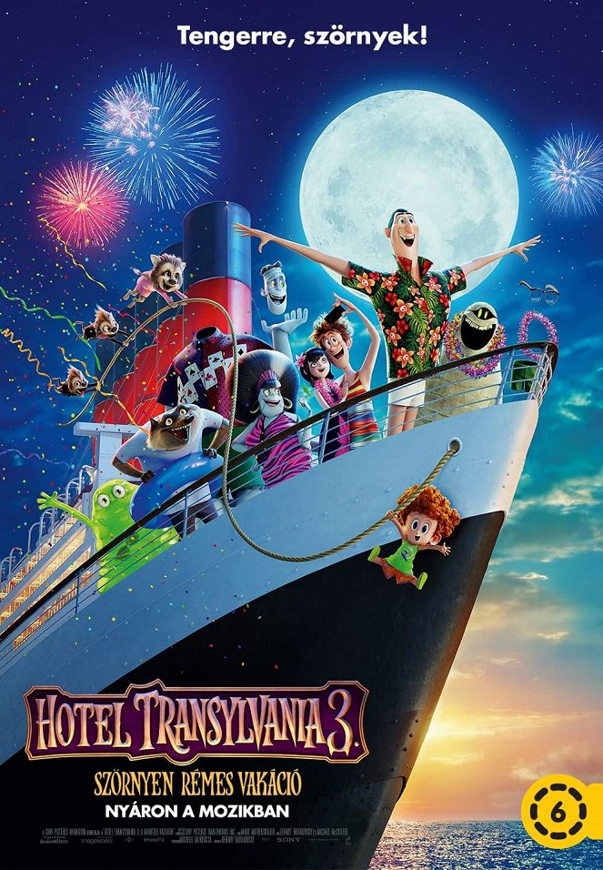 Hotel Transylvania 3. - Szörnyen rémes vakáció - Plakátok