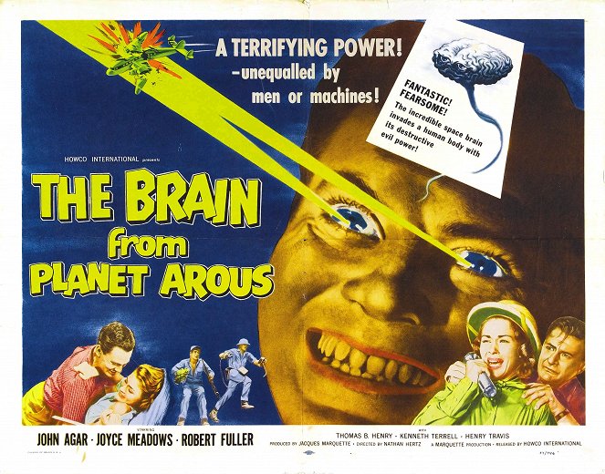 The Brain from Planet Arous - Plagáty