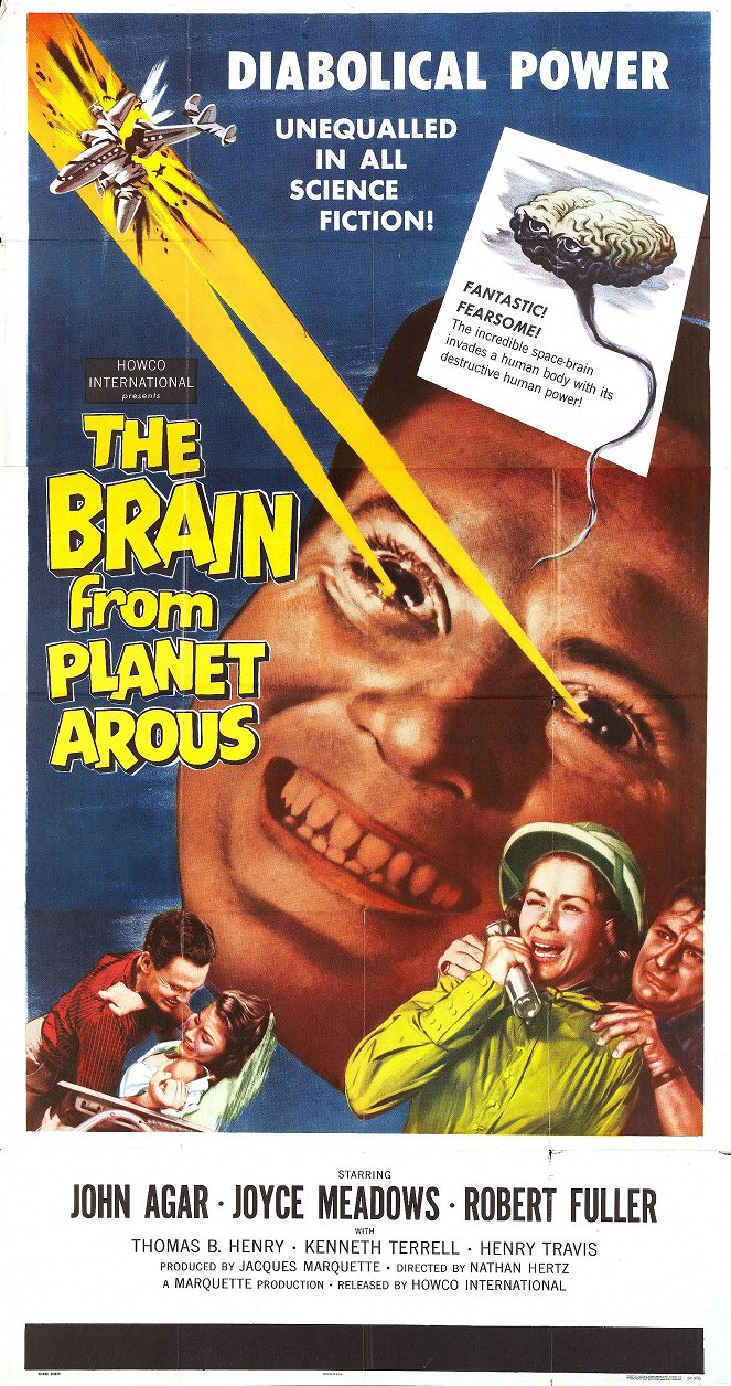 The Brain from Planet Arous - Plakátok