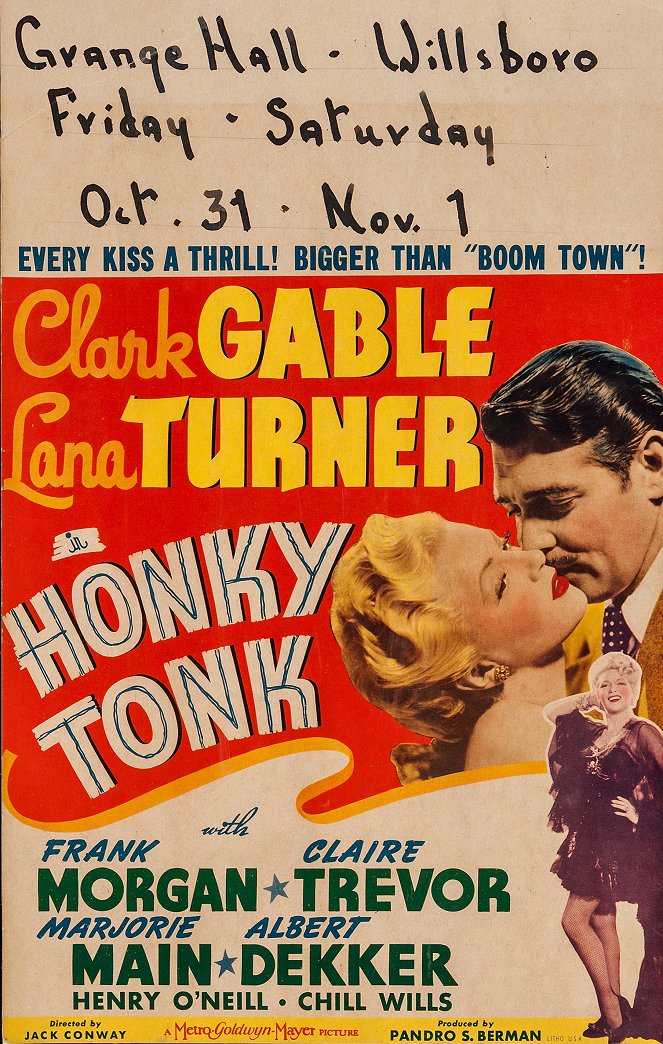 Honky Tonk - Plakáty