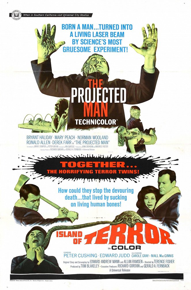The Projected Man - Posters