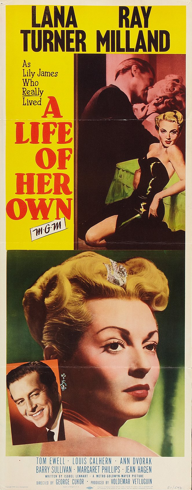 A Life of Her Own - Affiches