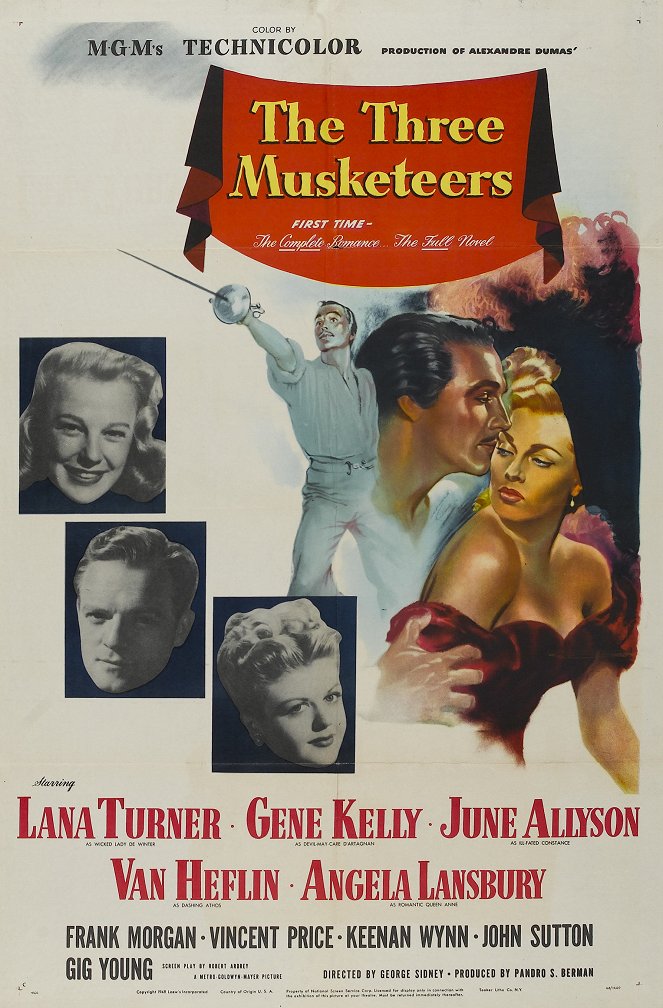 The Three Musketeers - Julisteet