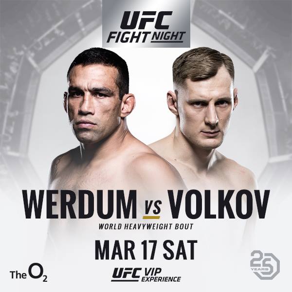 UFC Fight Night: Werdum vs. Volkov - Julisteet