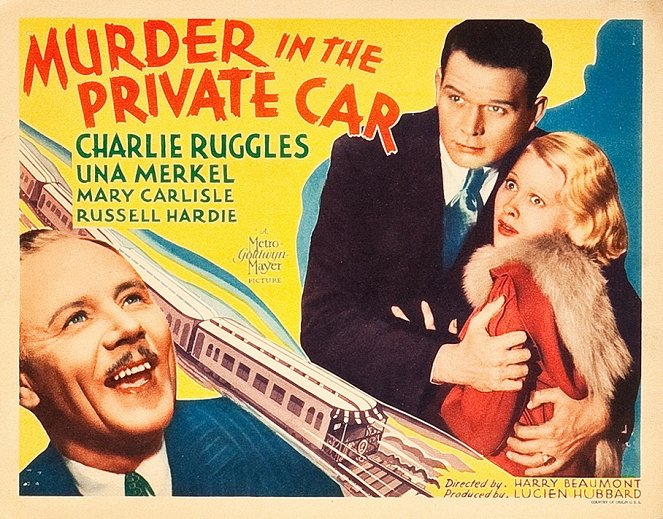 Murder in the Private Car - Carteles