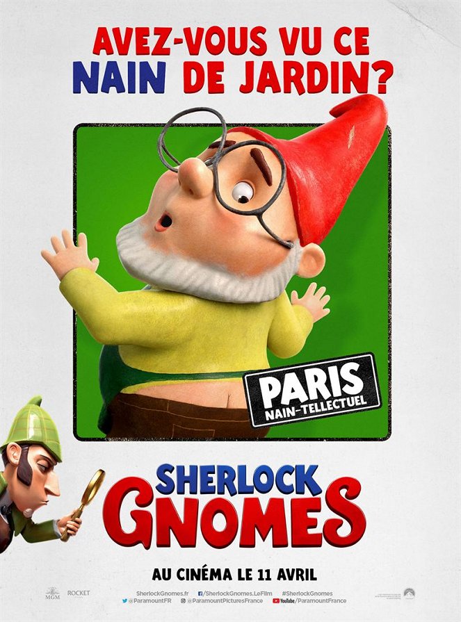 Sherlock Gnomes - Affiches