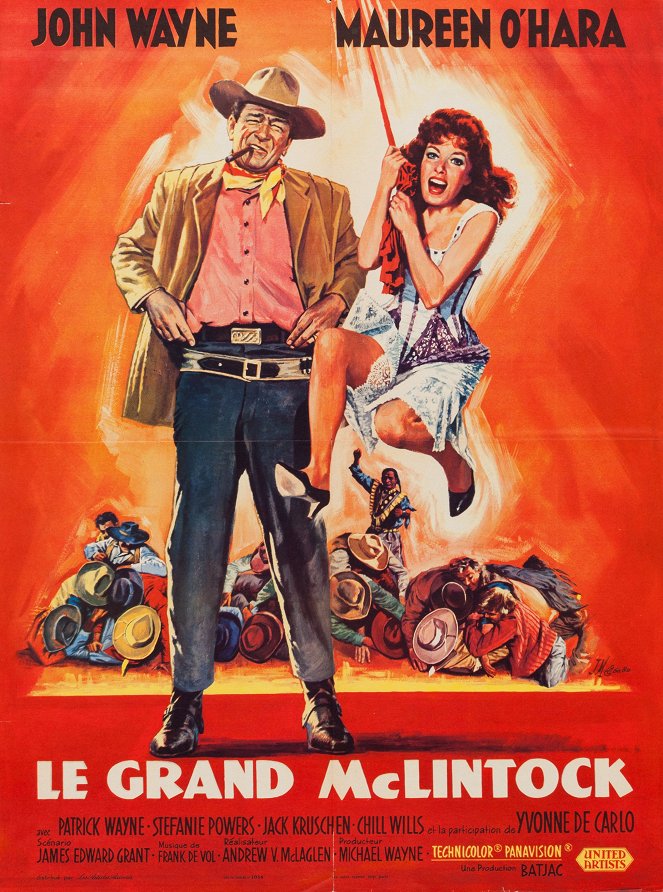 Le Grand McLintock - Affiches