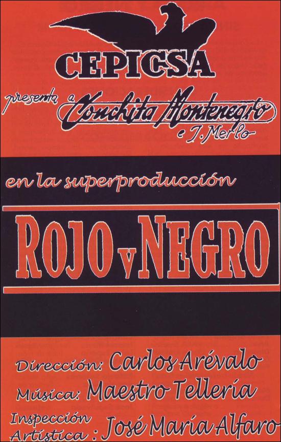 Rojo y negro - Affiches