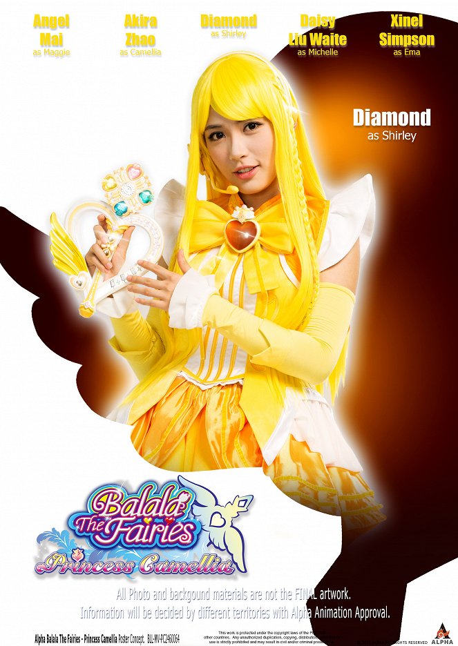 Balala the Fairies: Princess Camellia - Julisteet