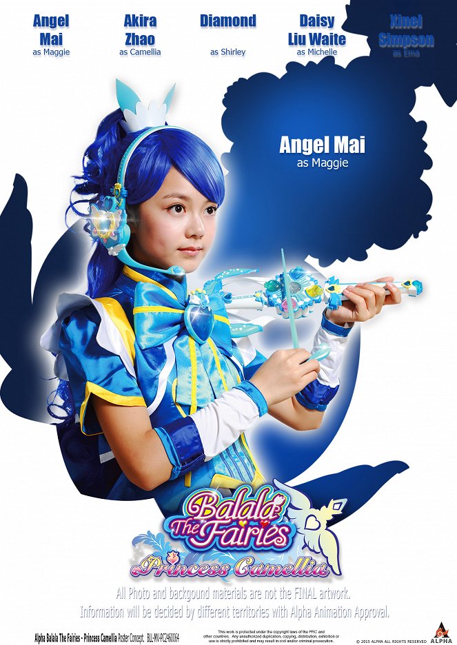 Balala the Fairies: Princess Camellia - Plakate