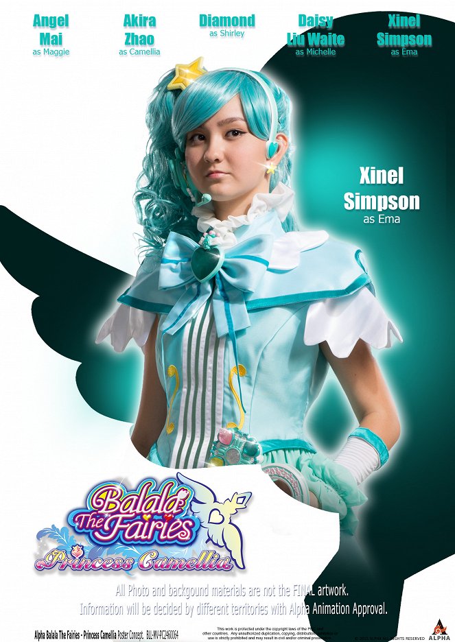 Balala the Fairies: Princess Camellia - Julisteet