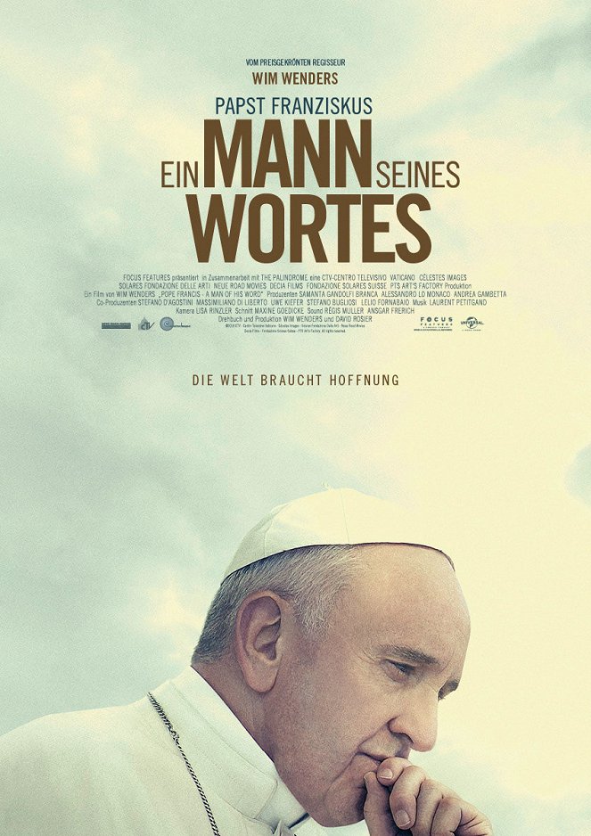 Le Pape François - Un homme de parole - Affiches