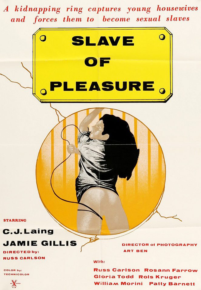 Slave of Pleasure - Affiches