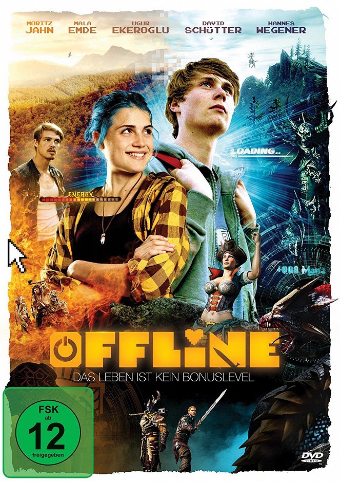 Offline - Das Leben ist kein Bonuslevel - Cartazes