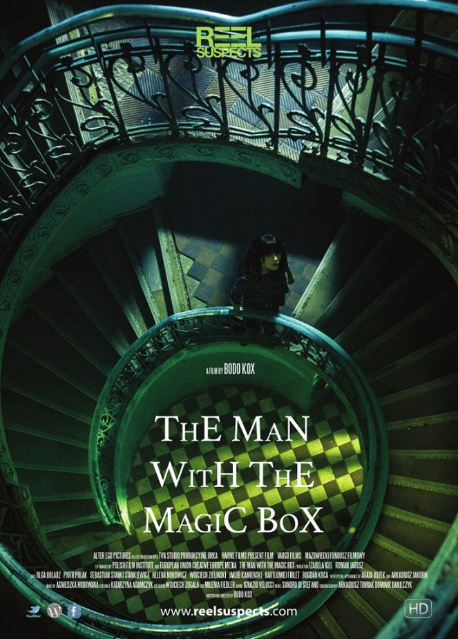 Człowiek z magicznym pudełkiem - Affiches