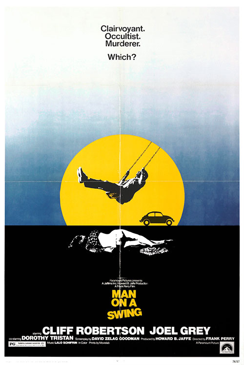 Man on a Swing - Affiches