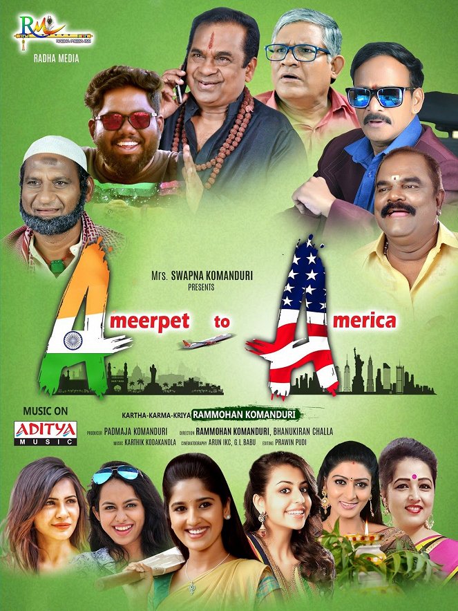 Ameerpet 2 America - Plakaty